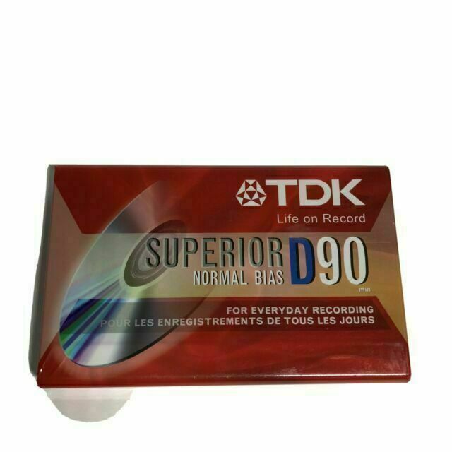 TDK D90 Standard Audio Cassette (A00808-20)