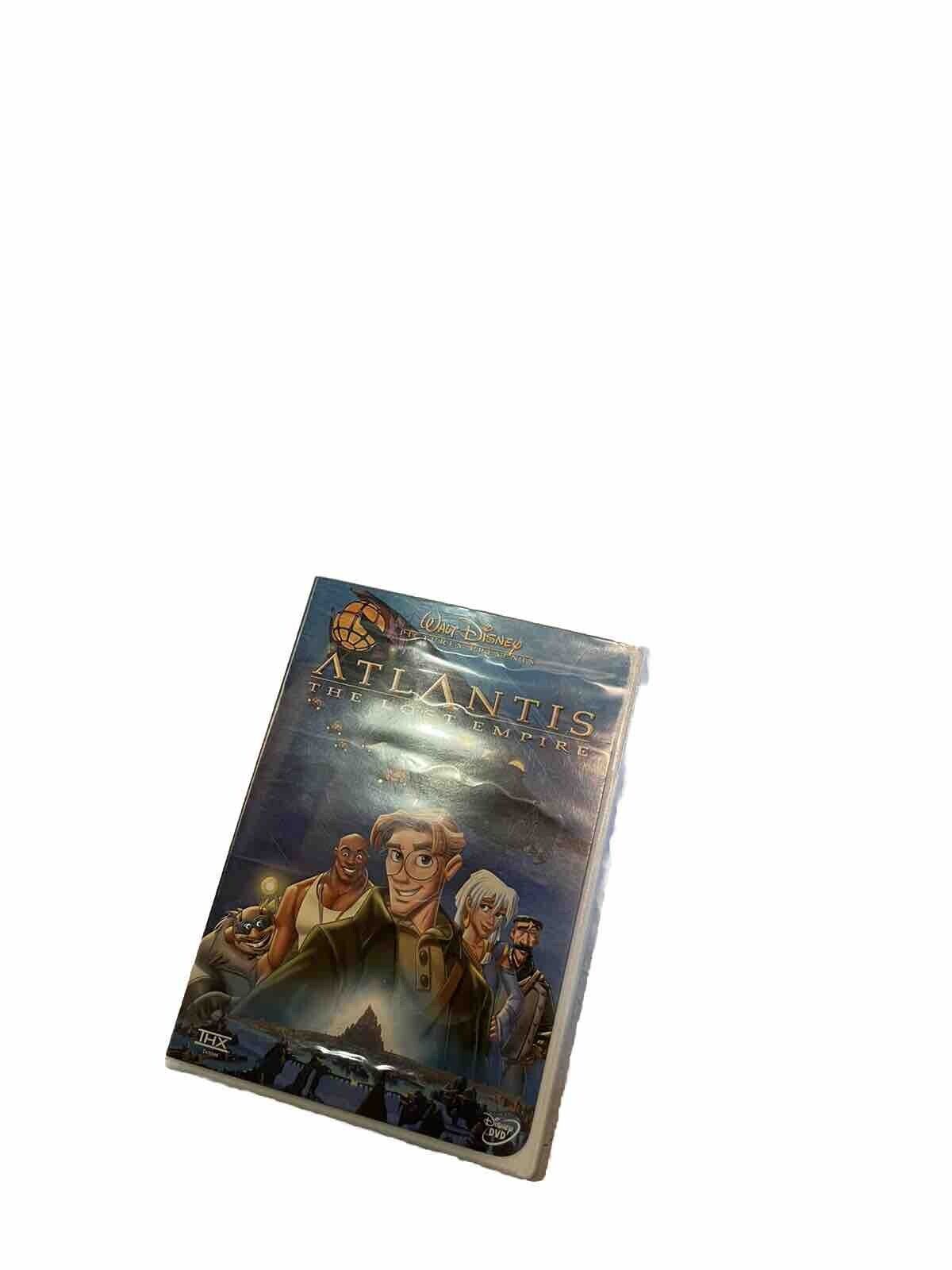 Atlantis The Lost Empire DVD with animated characters on cover from 1118 Emporium