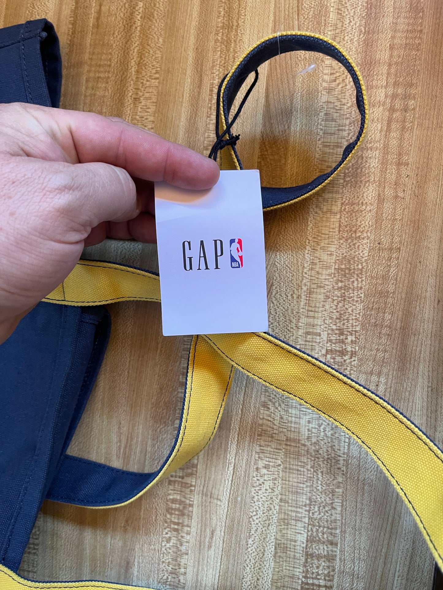 Gap x NBA golden state warriors tote