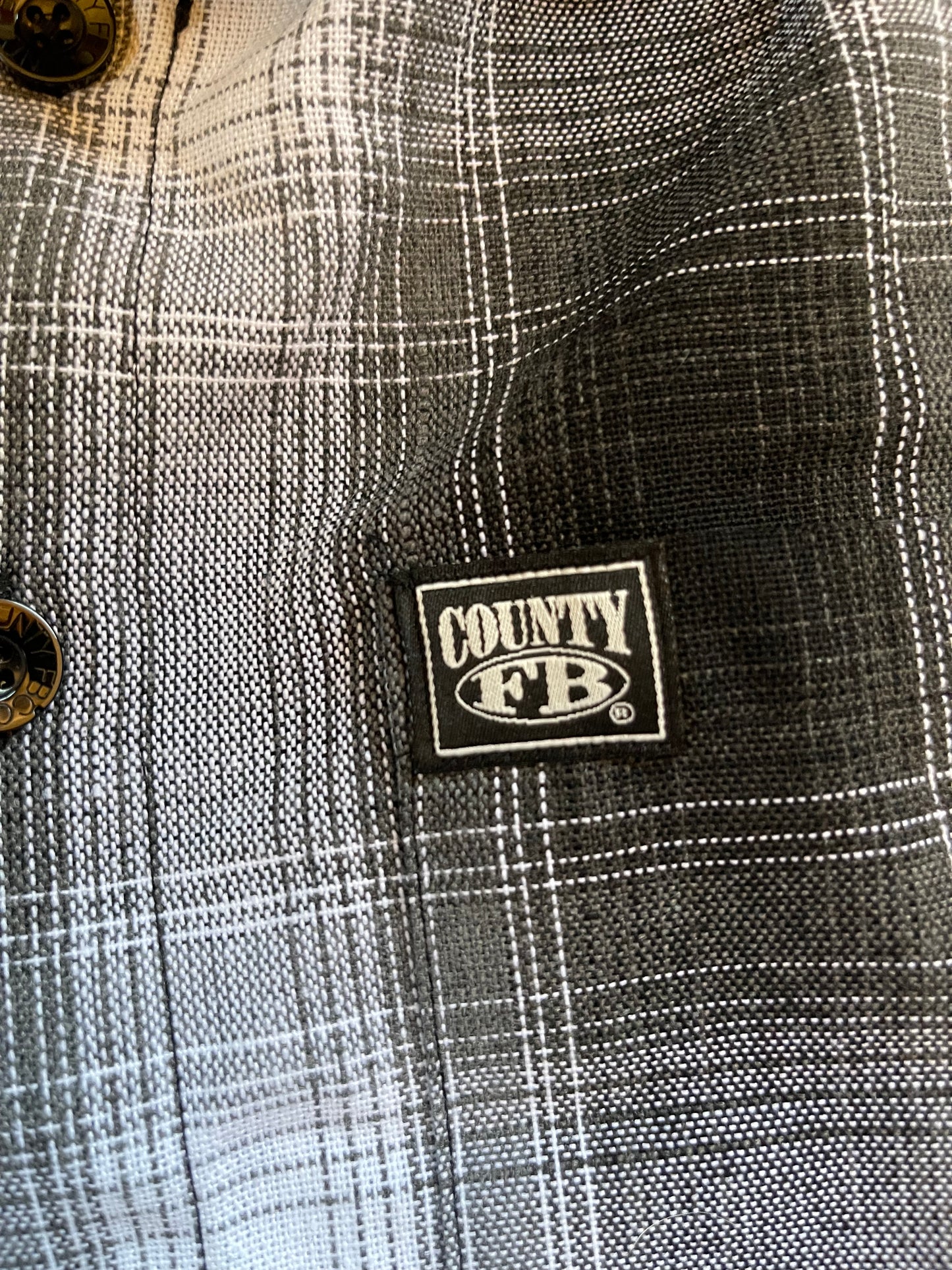 FB County checkered shirt small