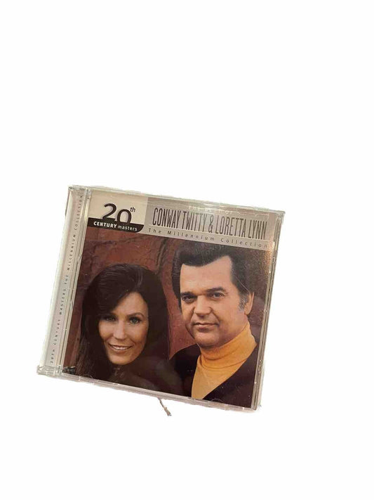 20th Century Masters country music collection featuring Conway Twitty and Loretta Lynn CD album by 1118 Emporium