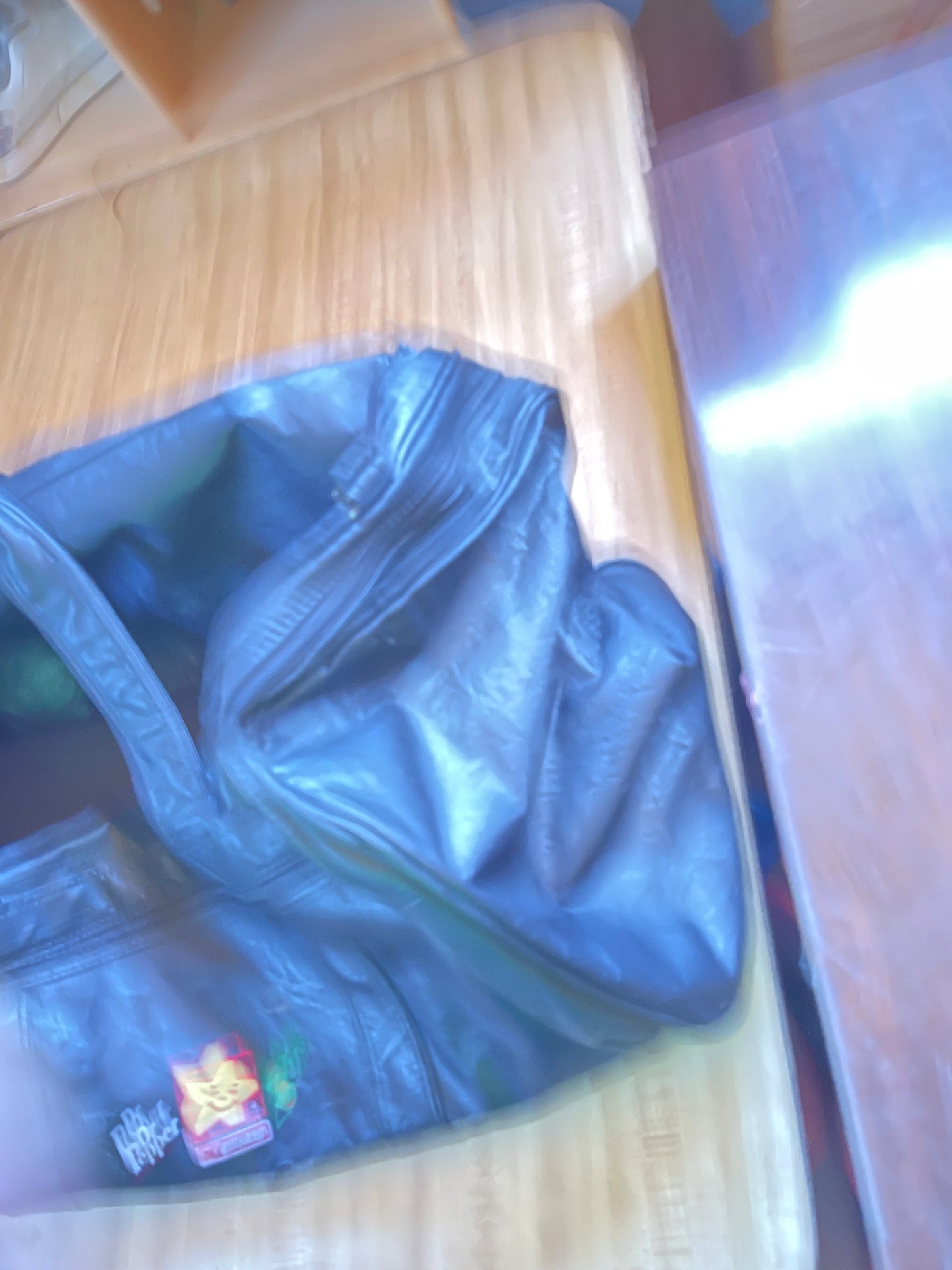 Vintage promotional leather duffle bag Dr Pepper 7up Carl’s Jr