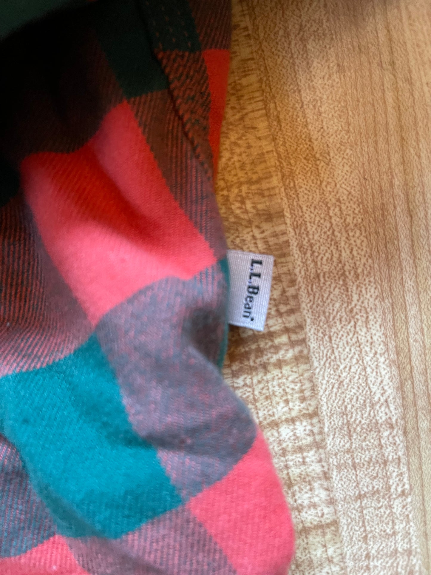 LL Bean flannel