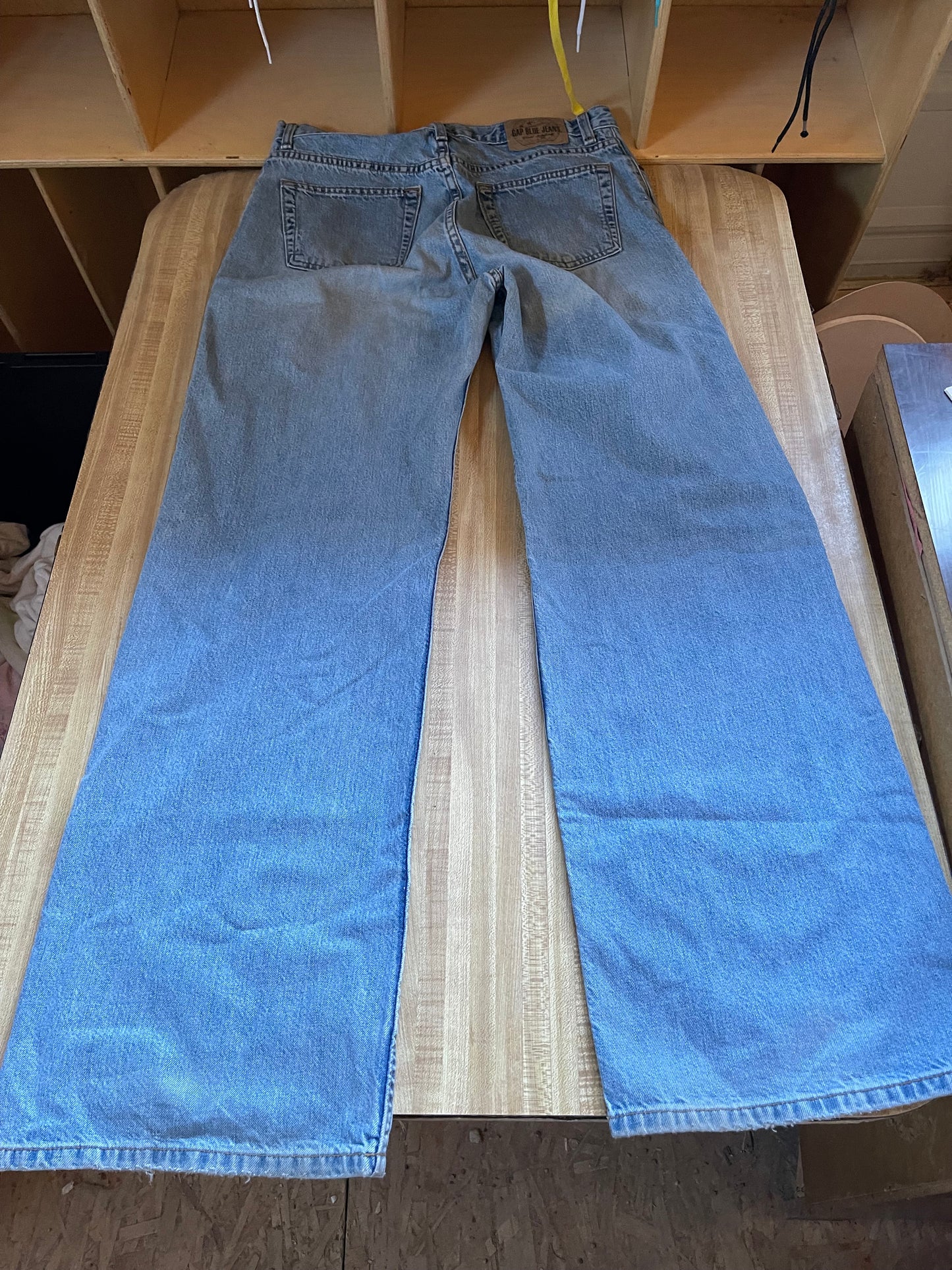 Vintage made in USA Gap Super Wide leg jeans size 14