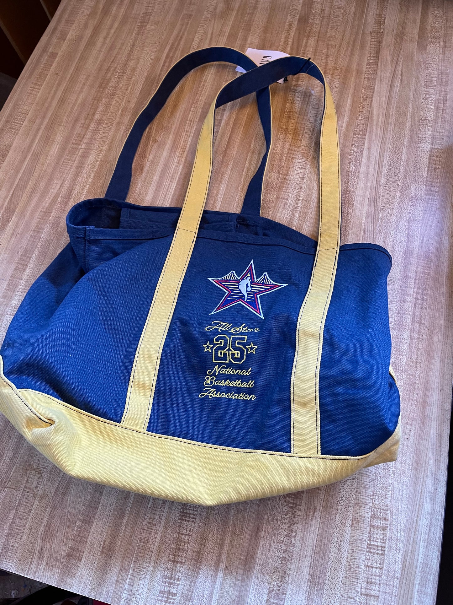 Gap x NBA golden state warriors tote