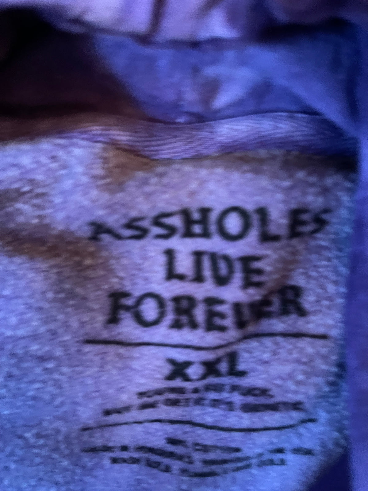 A holes live forever grim reefer hoodie xxl