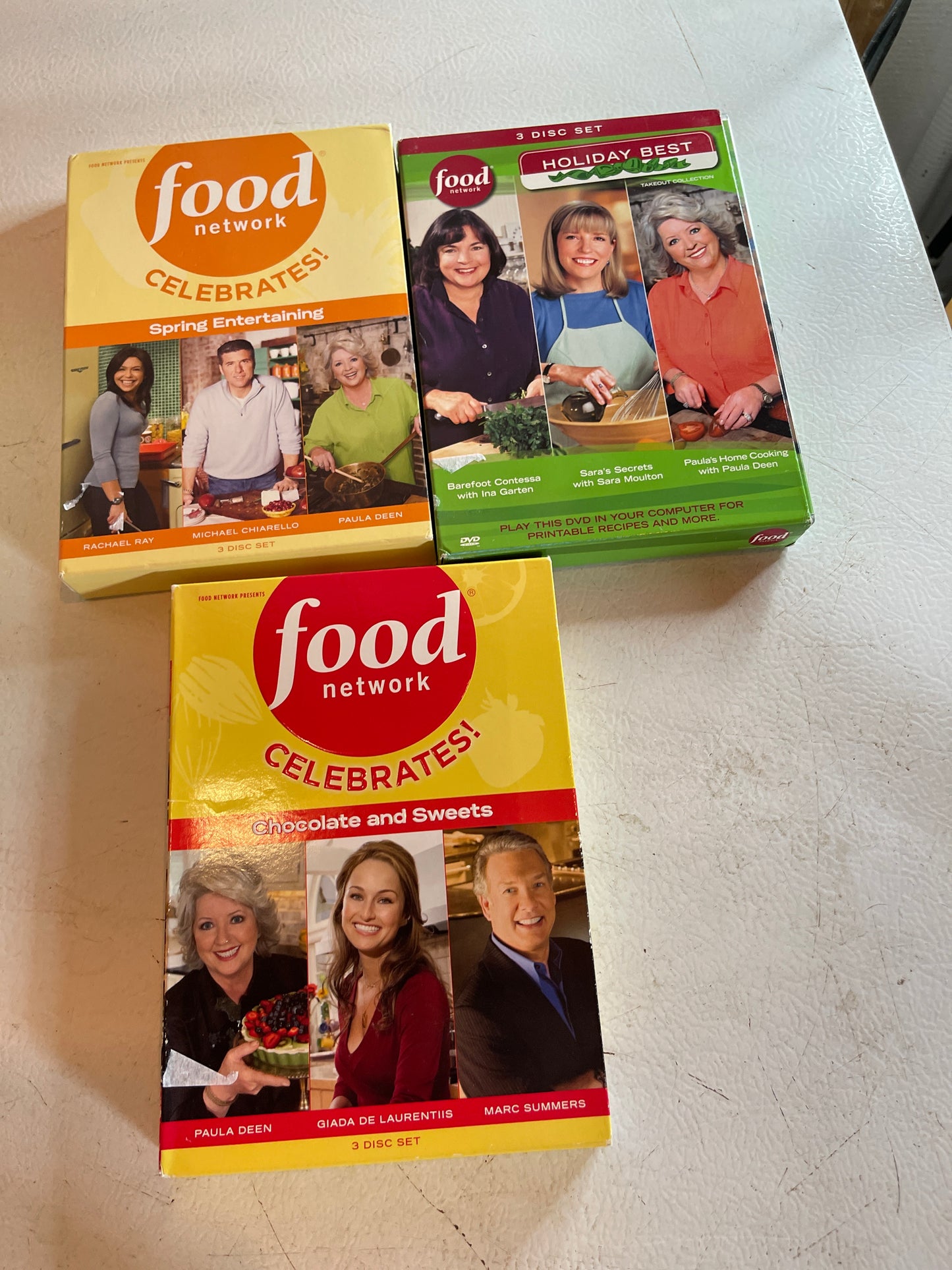 Food network dvd lot