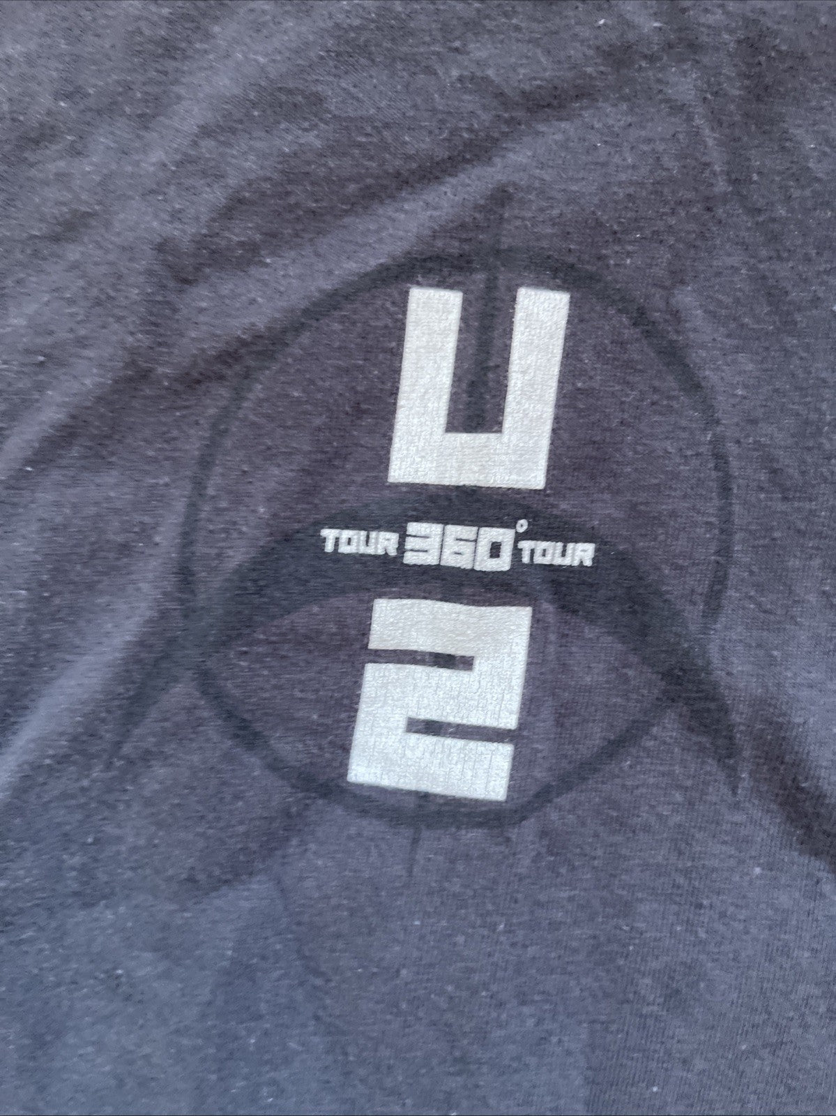 U2 Tour T Shirt Large 