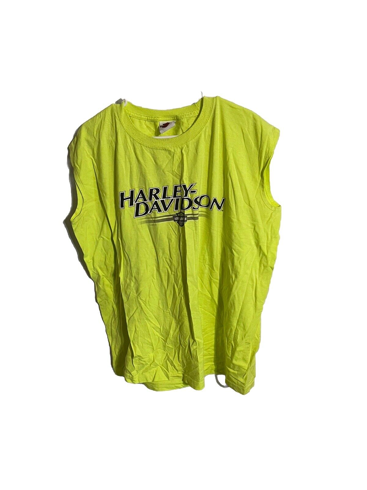 Sleeveless Harley Davidson T Shirt XL