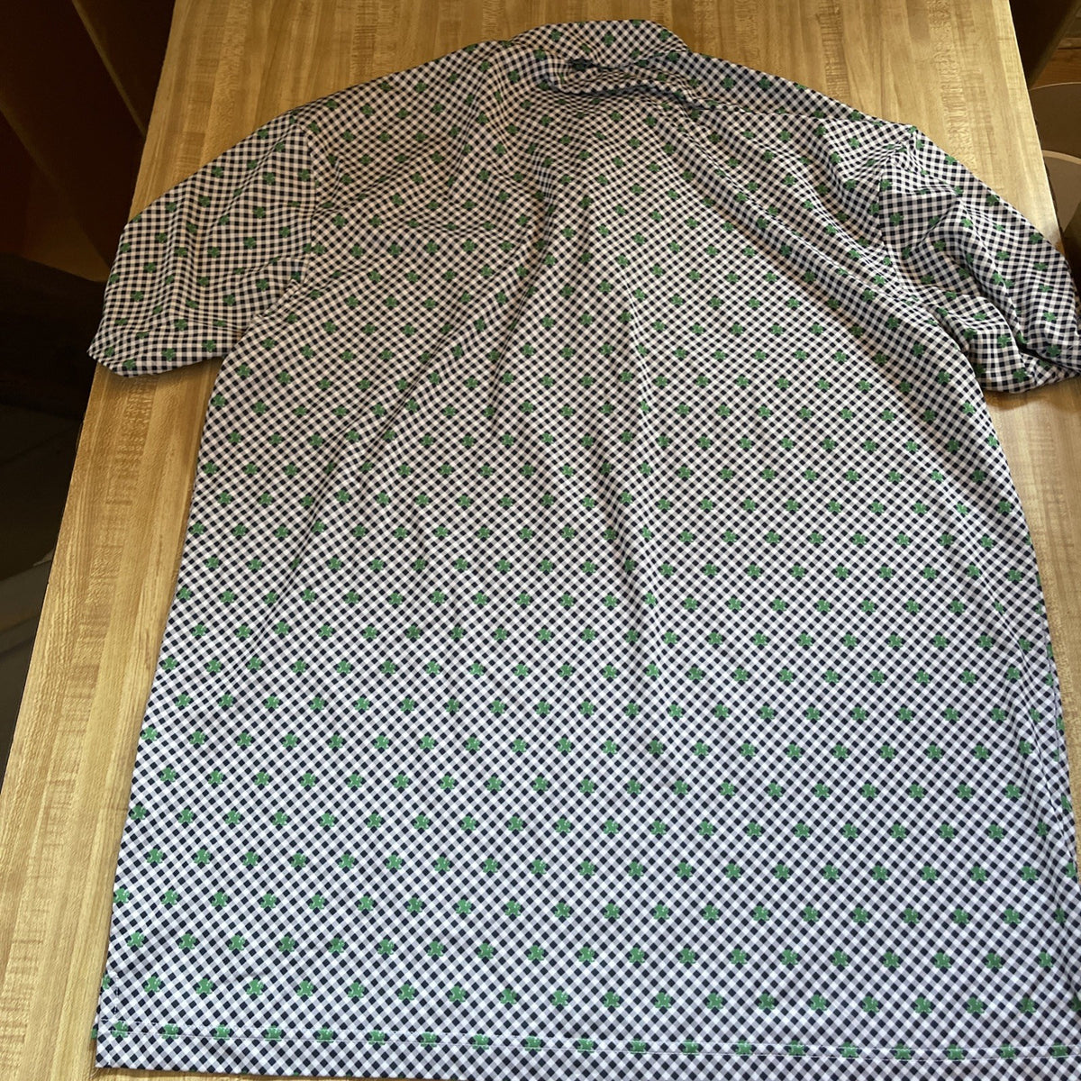Notre Dame Gold Polo XL