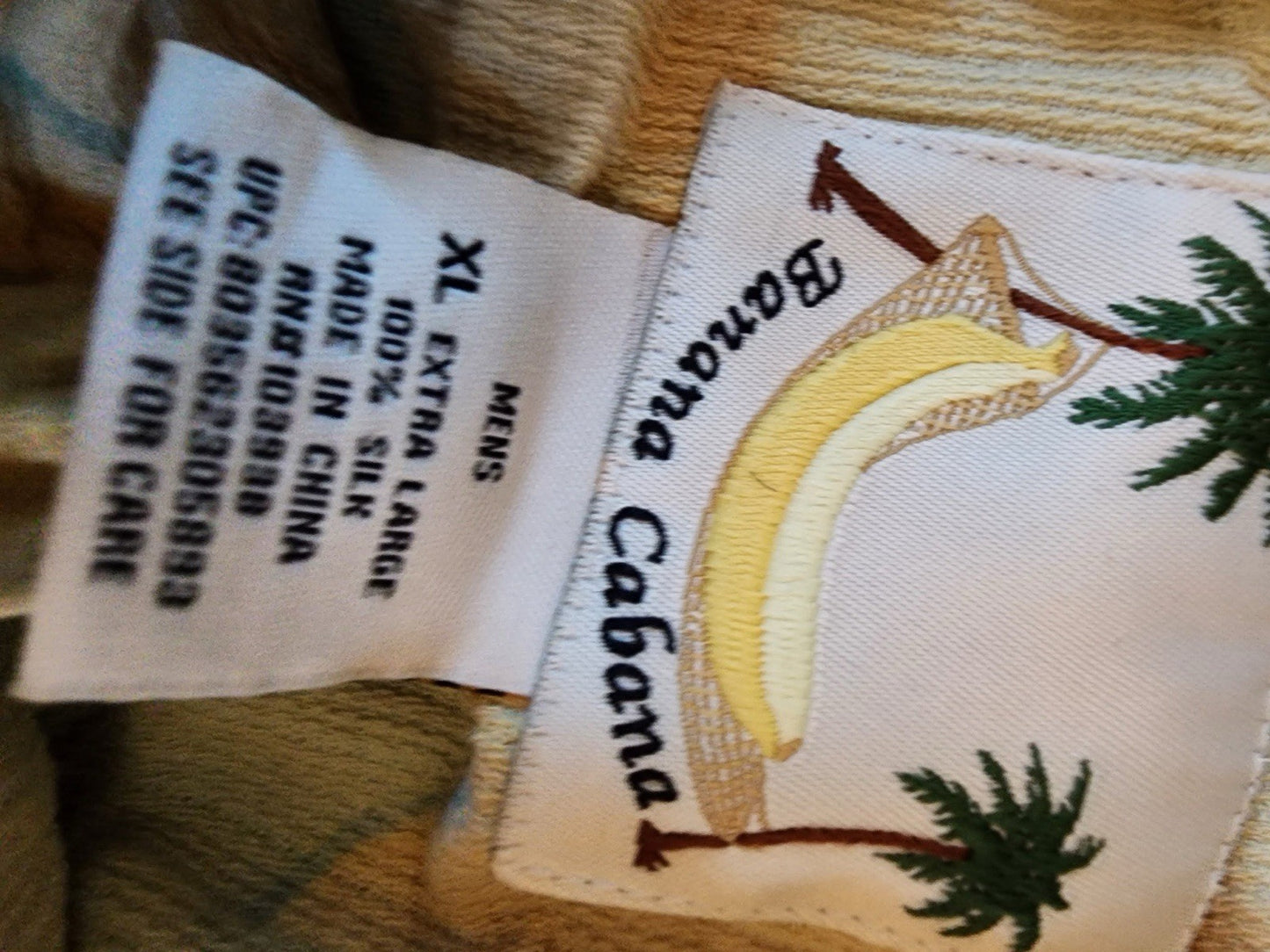 Banana Cabana Shirt XL