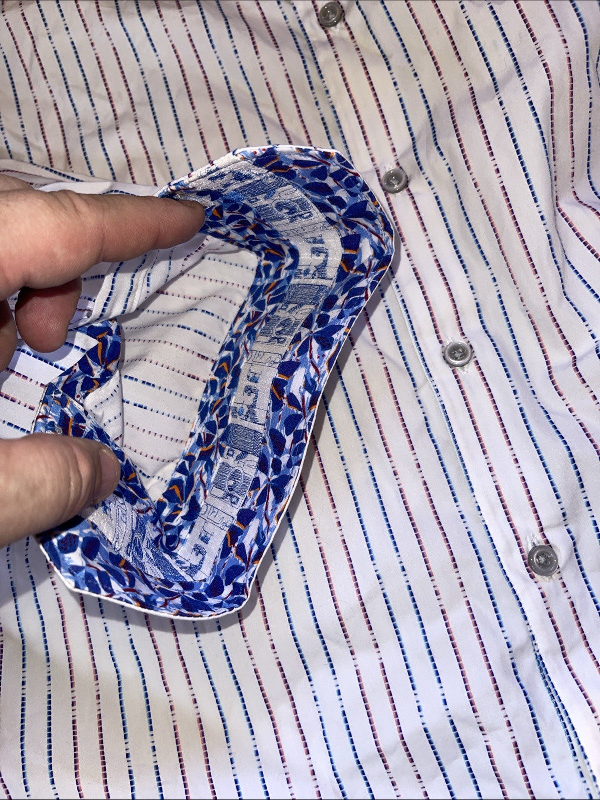 Robert Graham Long Sleeve Button Up 3XL 