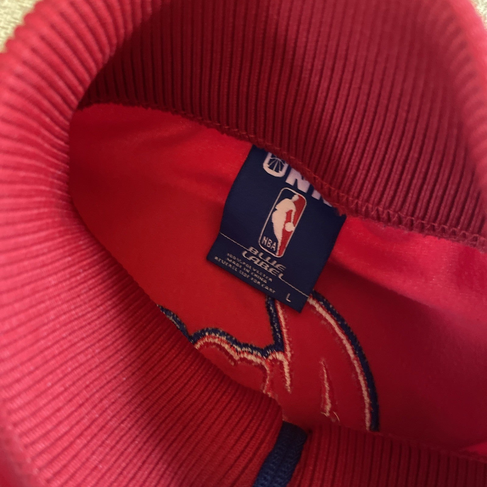 Unk Blue Label Los Angeles Clippers Track Jacket Large 