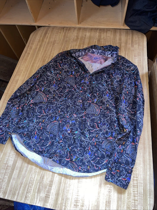 Robert Graham Button Up Medium 