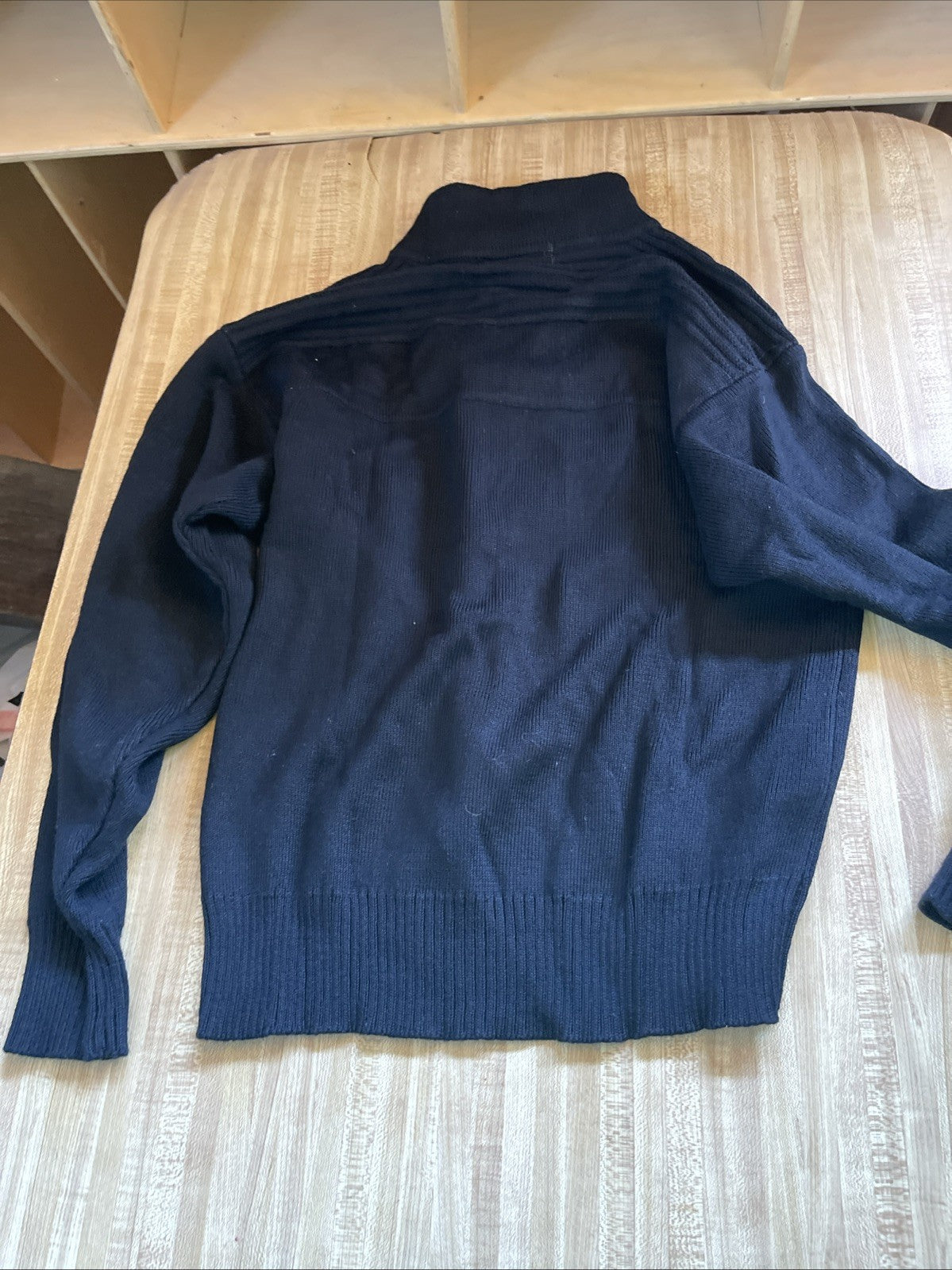 Obermeyer Quarter Zip Heavy Sweater Medium 