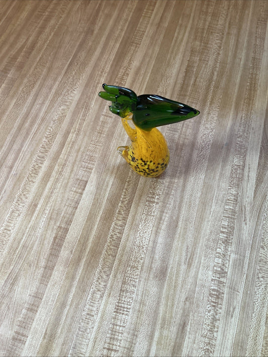 Vintage Toucan Hand Blown Glass