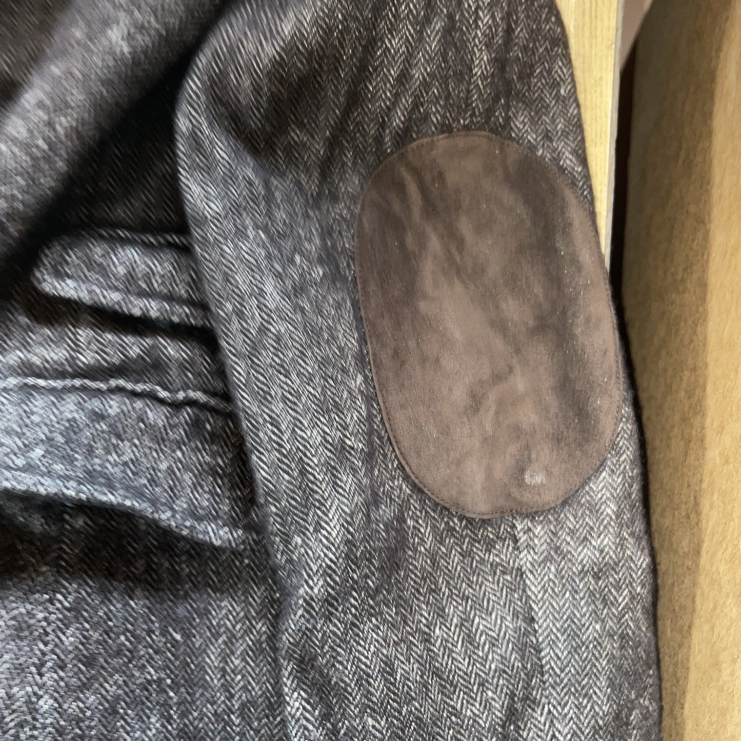 Vintage Banana Republic Women’s Blazer 12 Linen Wool Blend