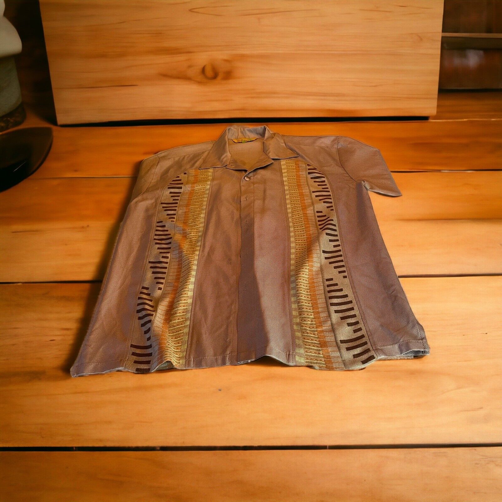 Silversilk Designer Button Up Medium 
