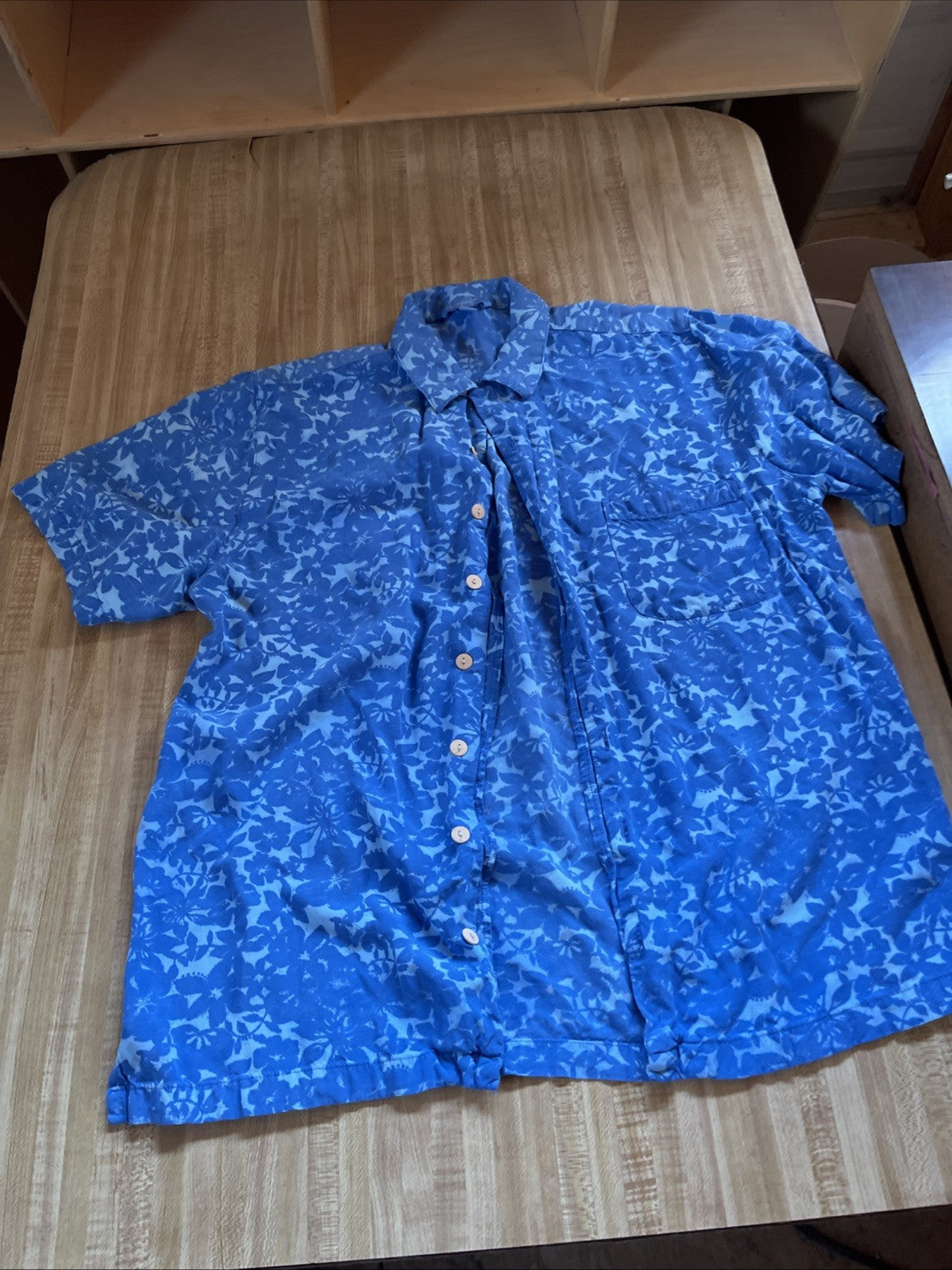 Blueginger Hawaiian Shirt Medium