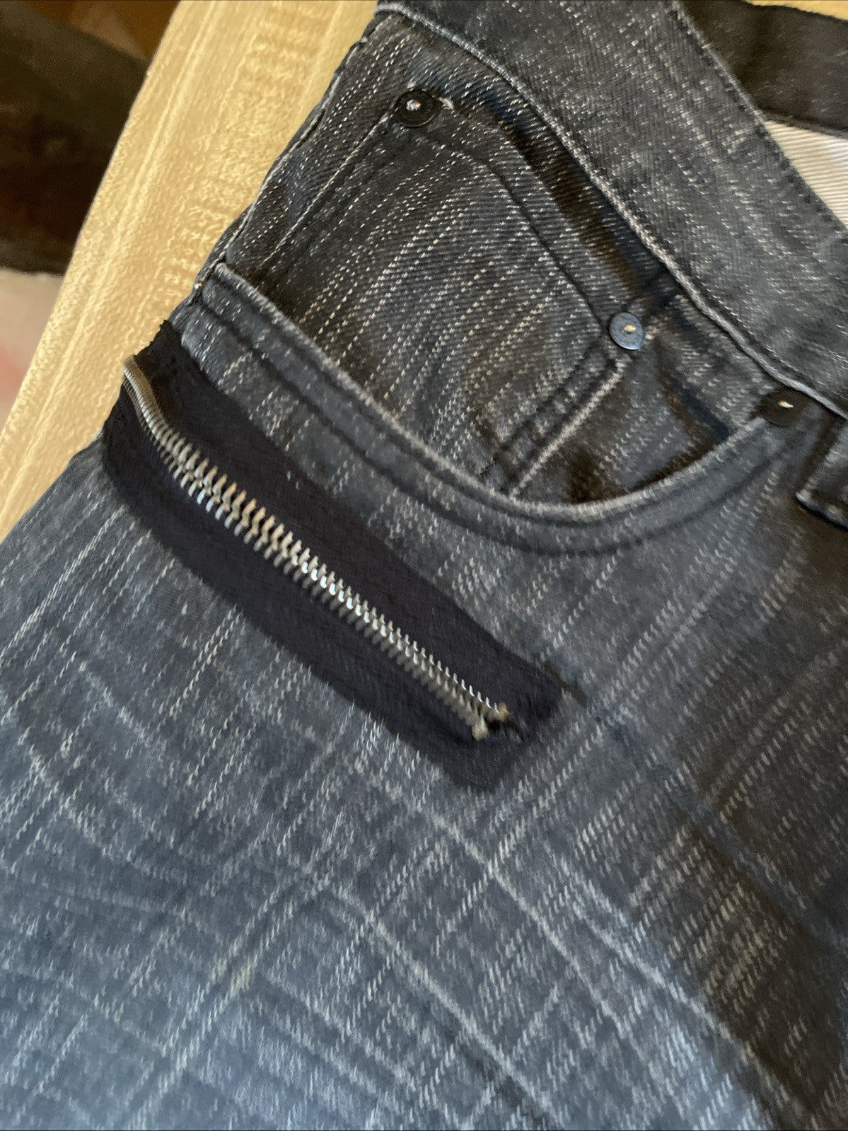 Ecko Unltd Jeans Baggy Wide Leg Y2K Hiphop Streetwear 42/32