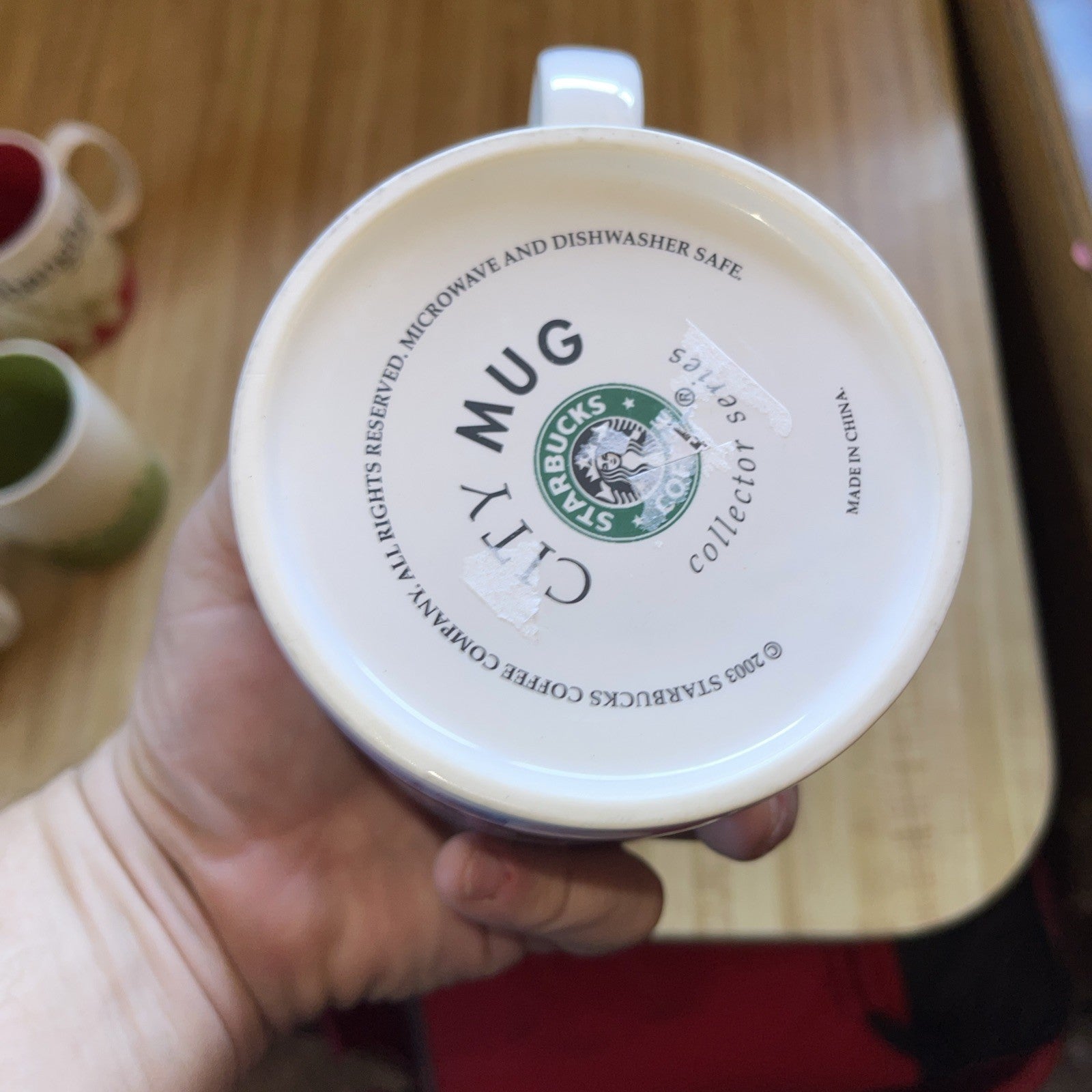 Vintage 2003 Macau Starbucks Mug