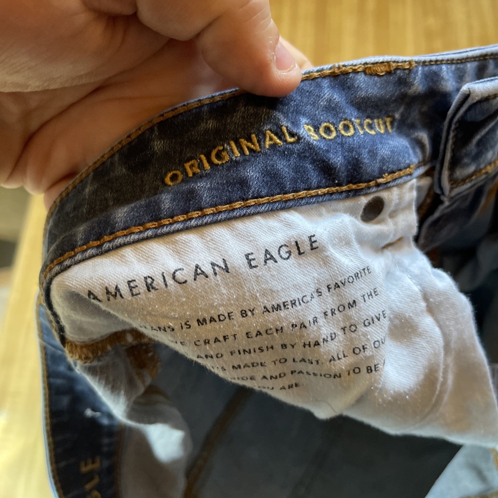 American Eagle Airflex Original Bootcut Jeans 34/30
