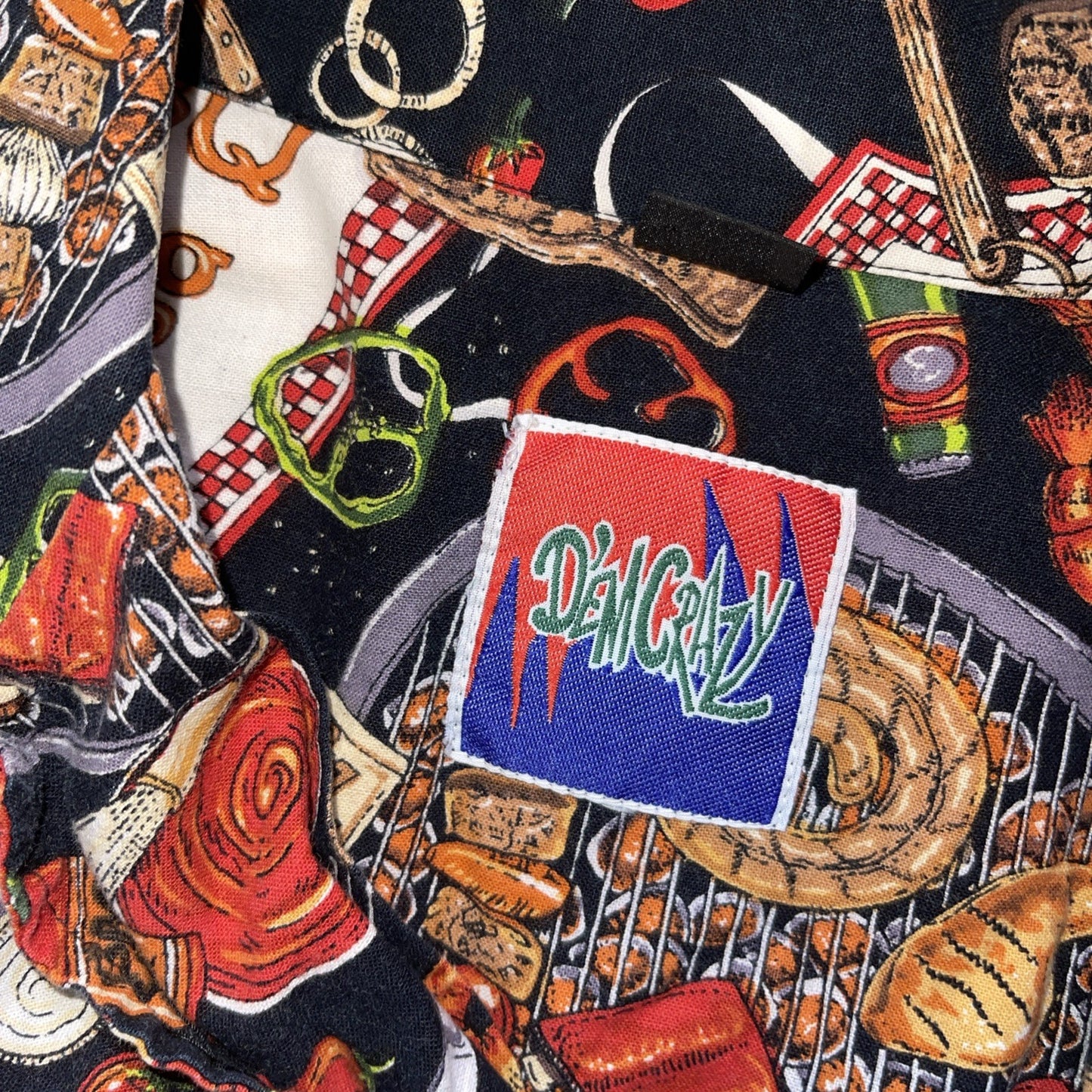 D’em Crazy Hawaiian Shirt Medium 