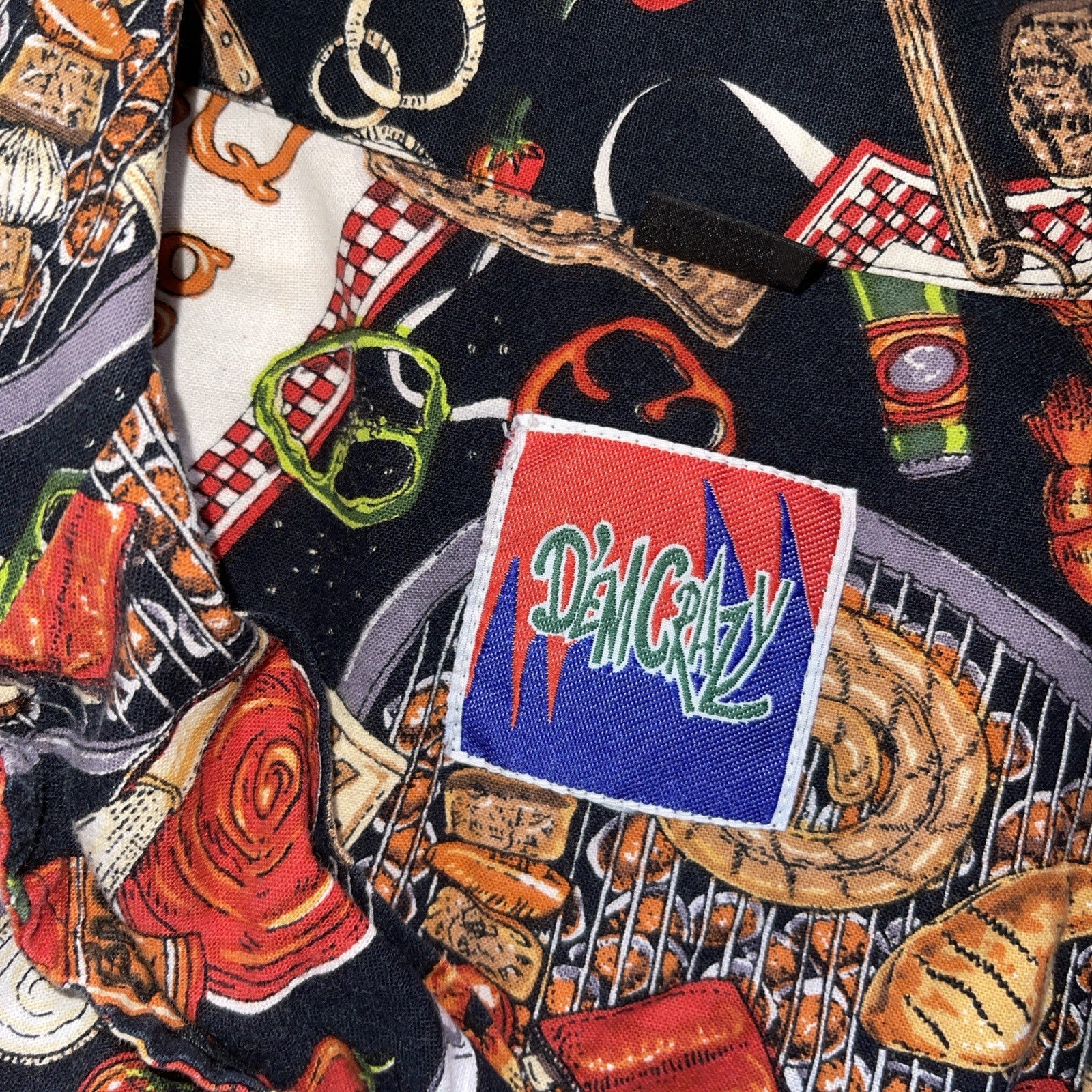 D’em Crazy Hawaiian Shirt Medium 