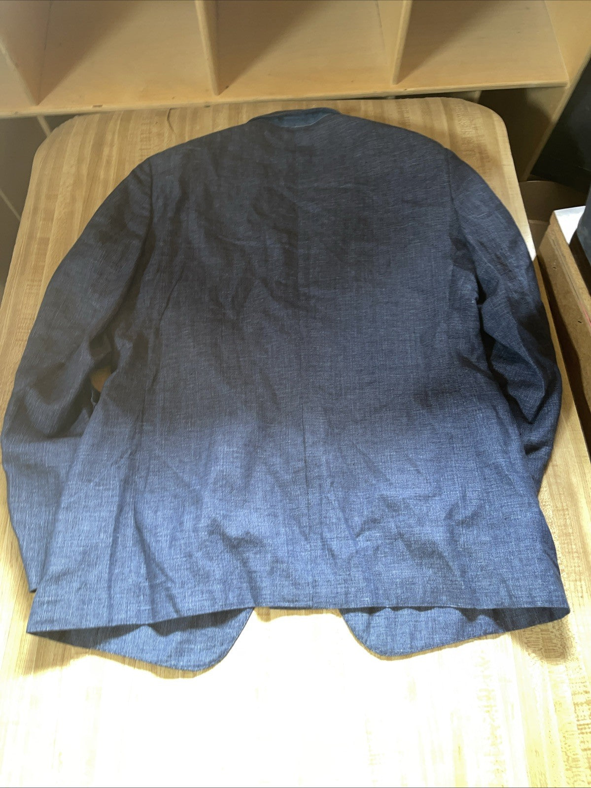 Thomas Pink Unstructured Linen Blend Blazer 42R