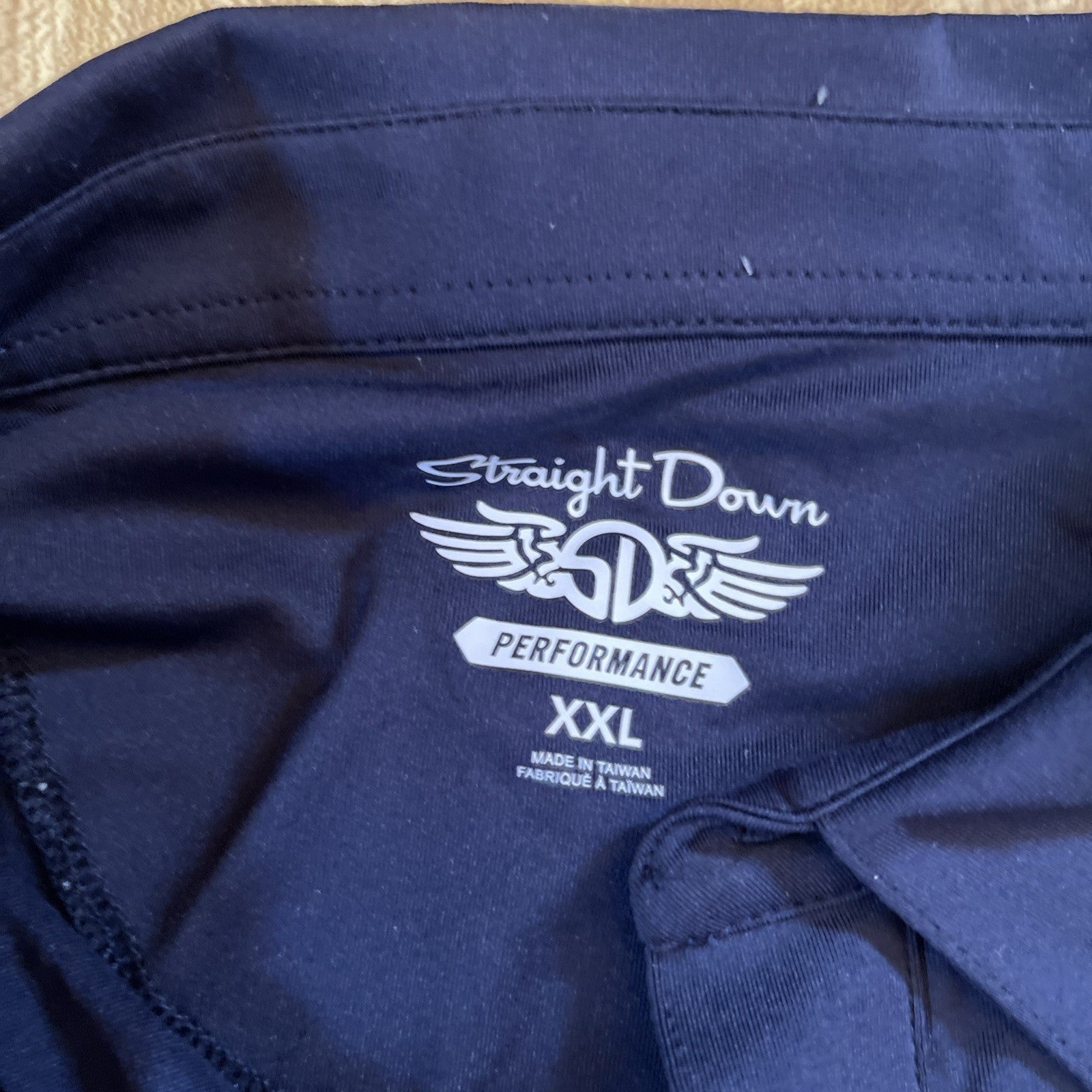 Straight Down Performance Polo XXL