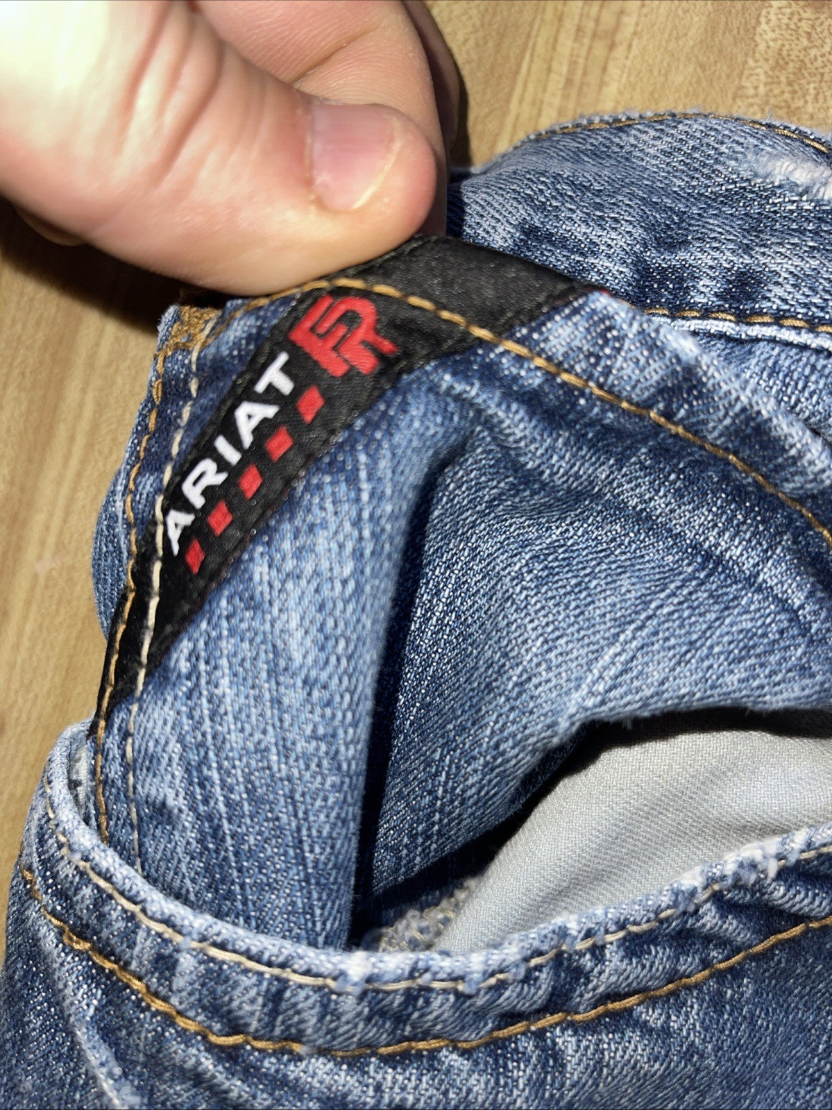 ariat fr m3 loose straight jeans 34/30