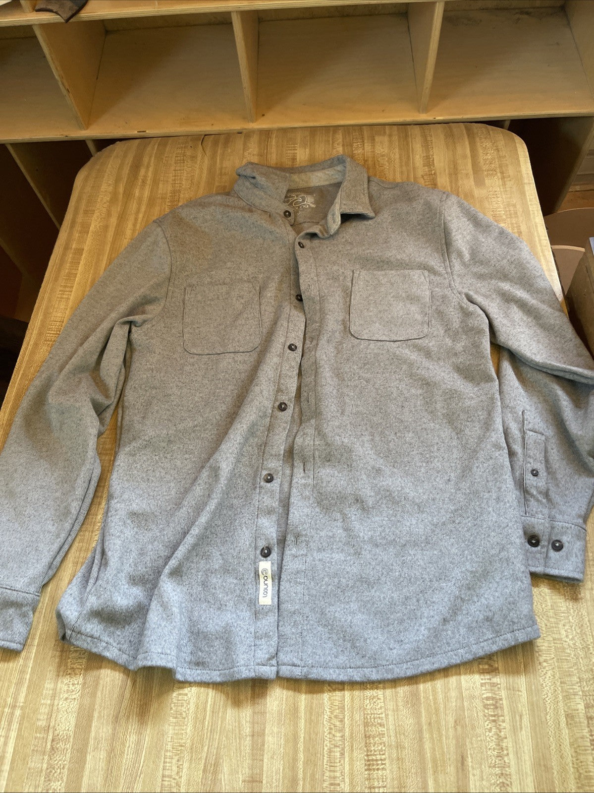 Laguna Button Up Shirt Large Shacket