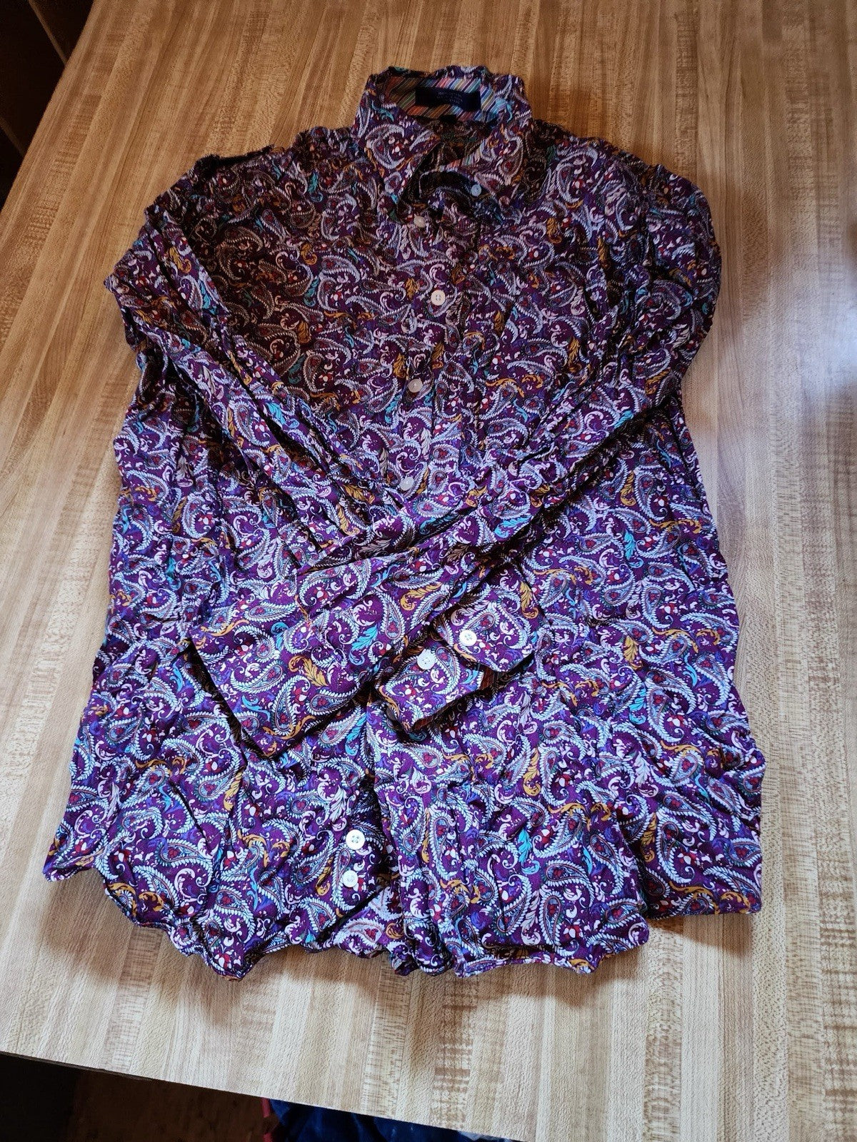 alan flusser shirt medium