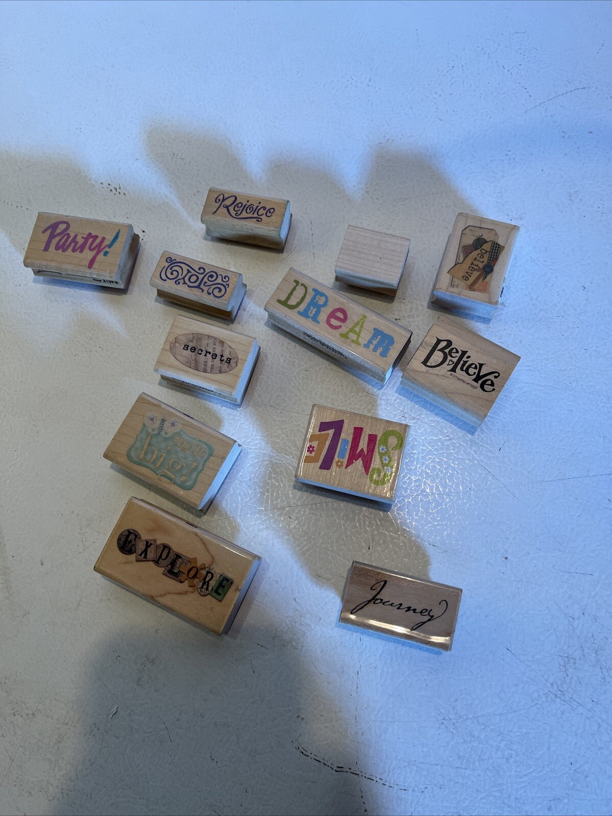huge rubber stamp Collection lot