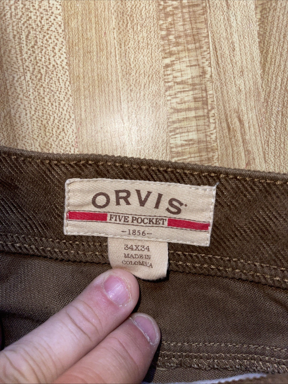 Orvis Five Pocket Corduroy Pants 34/34