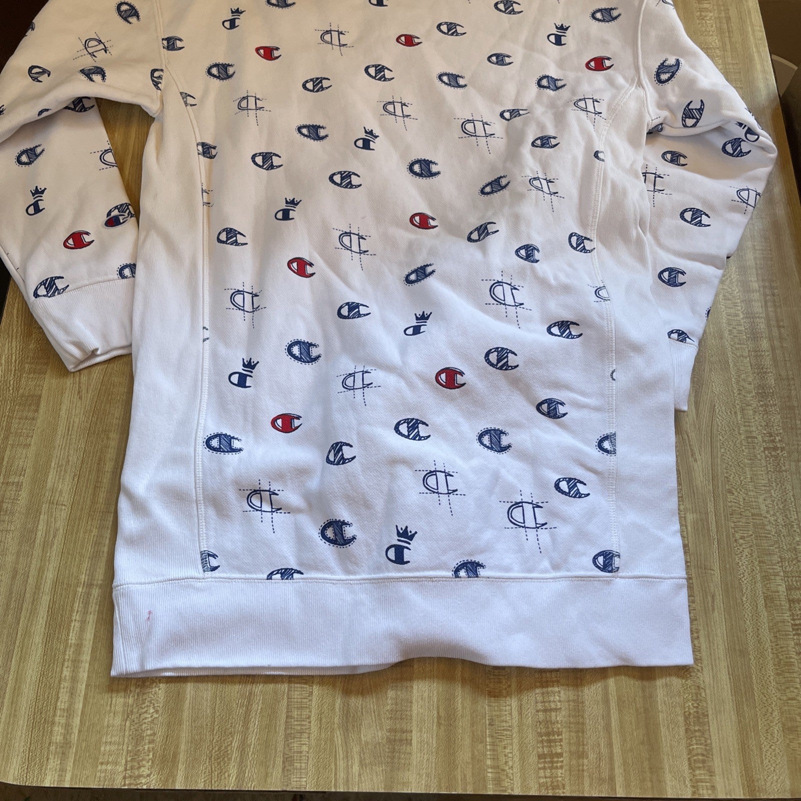 Champion Reverse Weave AOP Sweatshirt Medium 