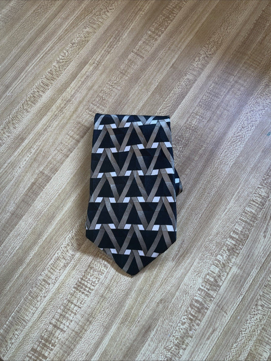 Ziggurat Silk Tie 