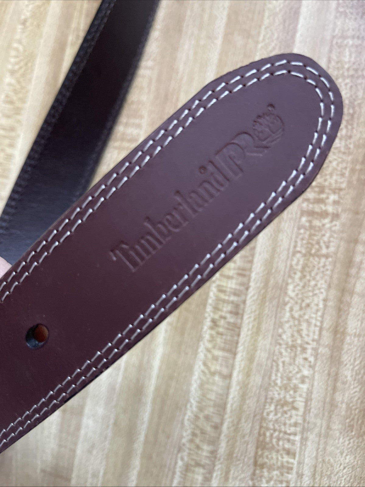 Timberland PR Leather Belt 36 Brown