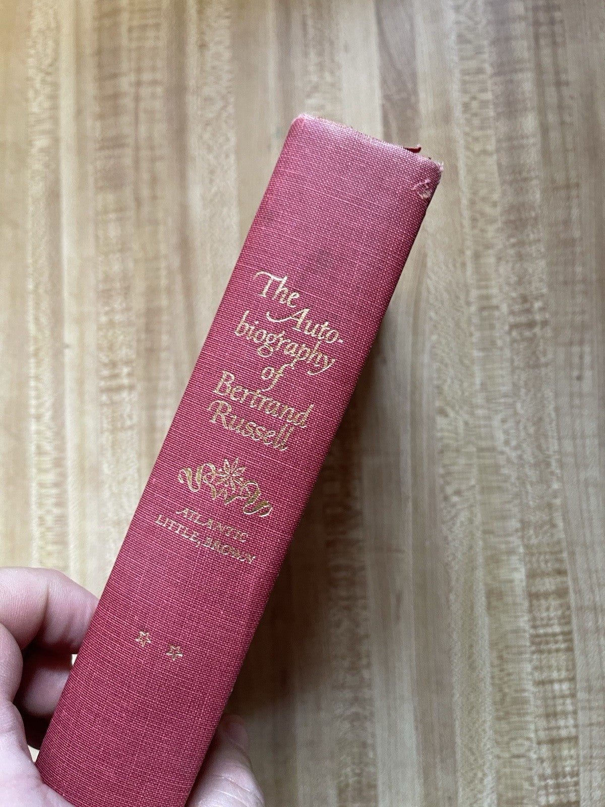 The Autobiography Of Bertrand Russell Hardcover 