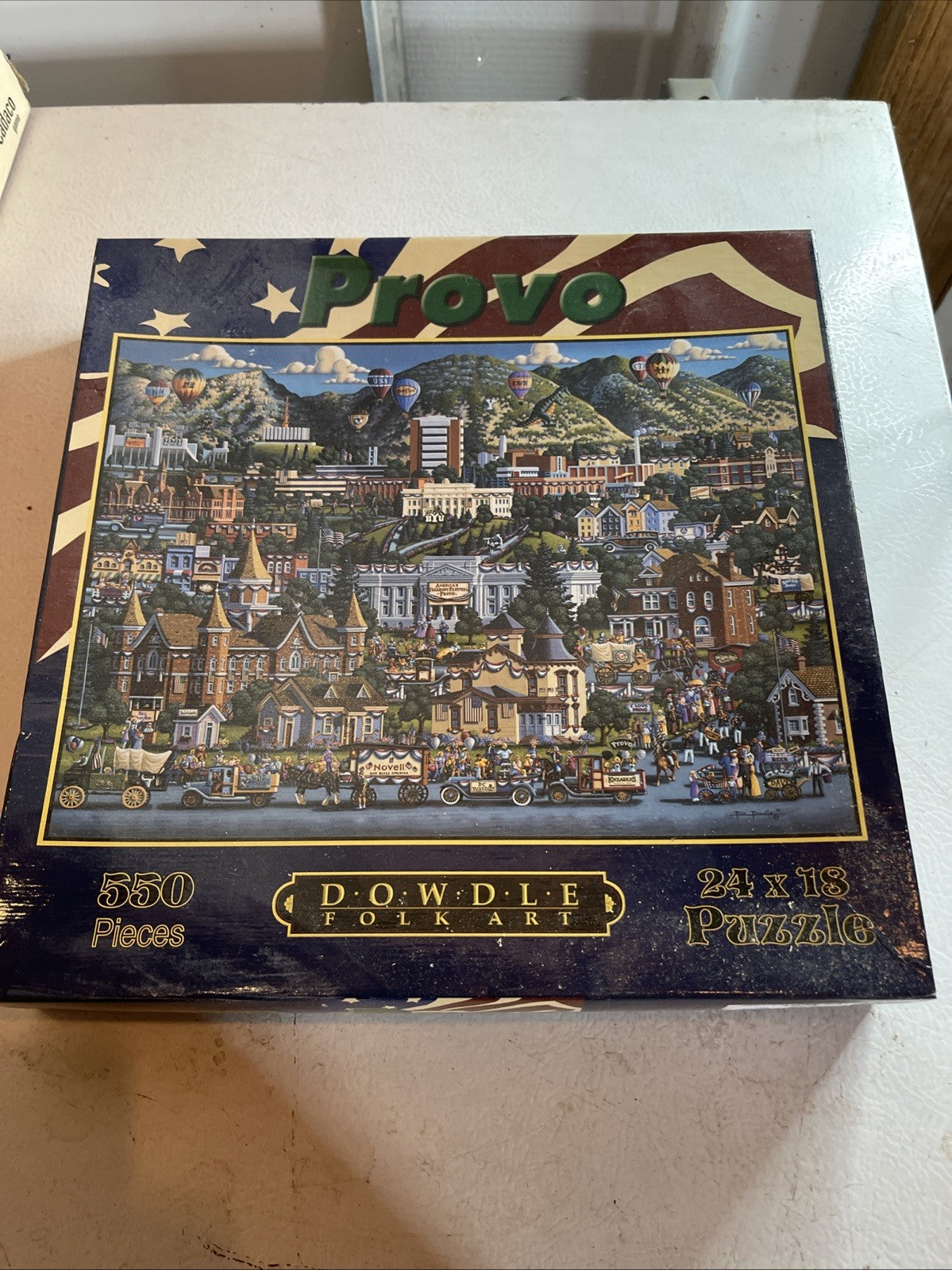 Dowdle Folk Art 550 Piece Puzzle Provo