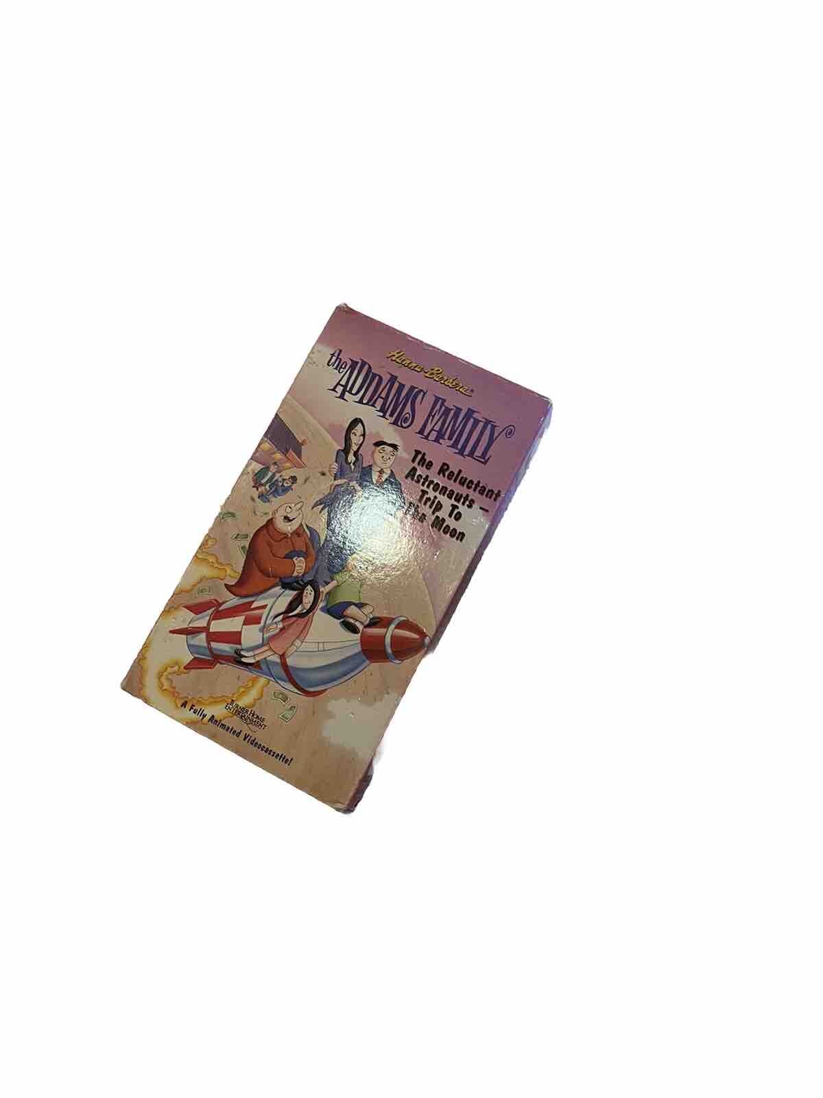 The Addams Family Reluctant Astronauts 1993 VHS Hanna-Barbera Animated