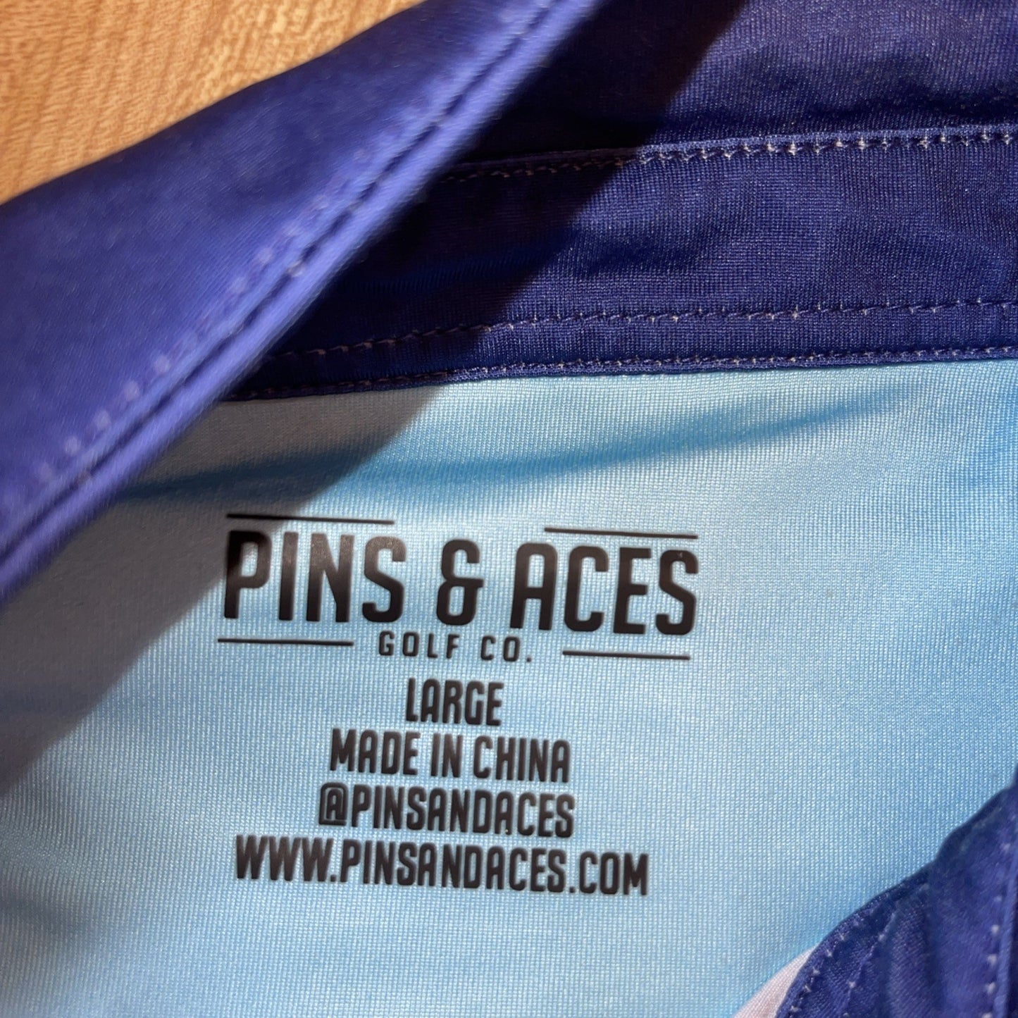 Pins & Aces Polo Large 