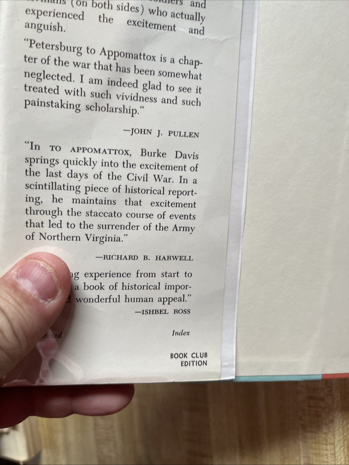 To Appomattox Hardcover 
