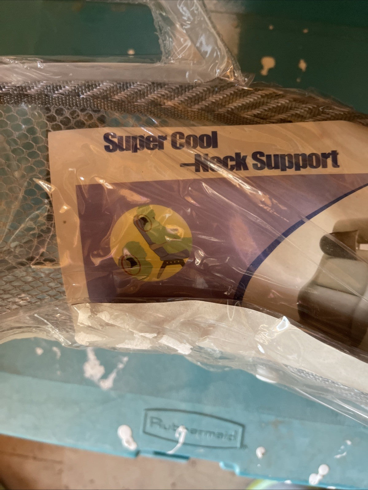 Super Cool Neck Support  For Car Silver