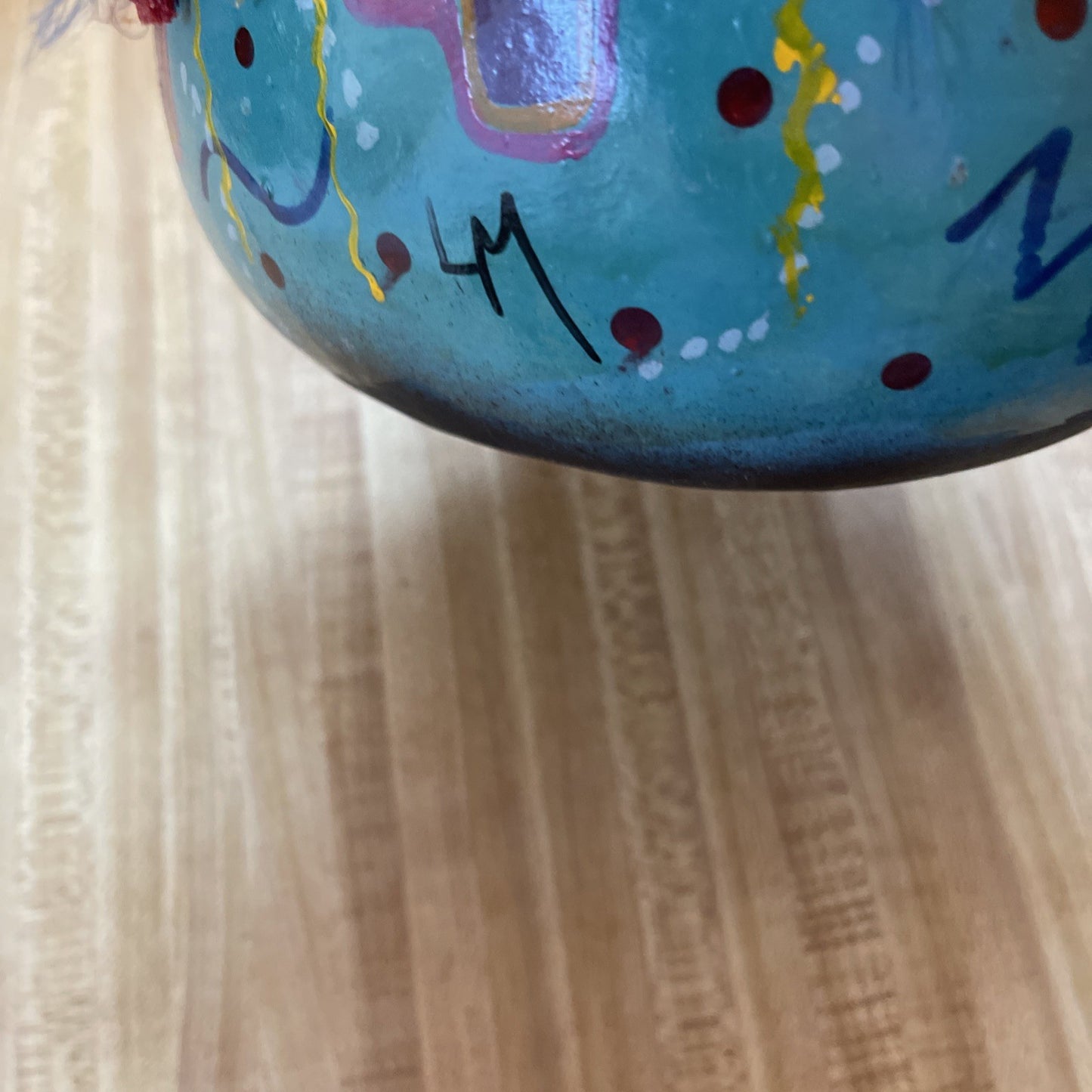 Native American Art Signed LM And KM