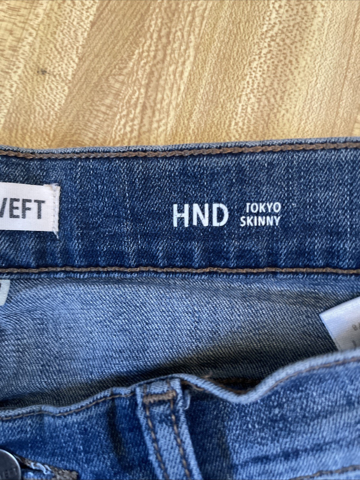 Warp Weft  HND Tokyo Skinny Jeans 31/30