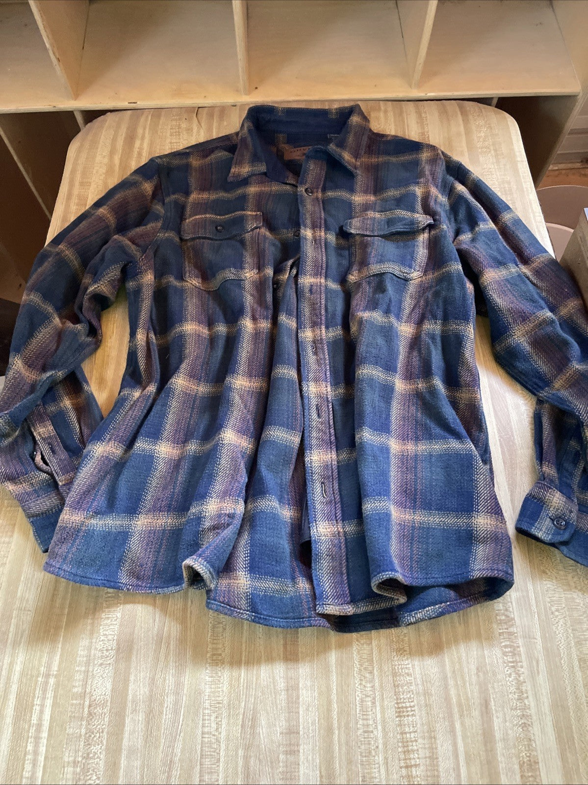 Orvis Heavy Flannel Shacket XXL 