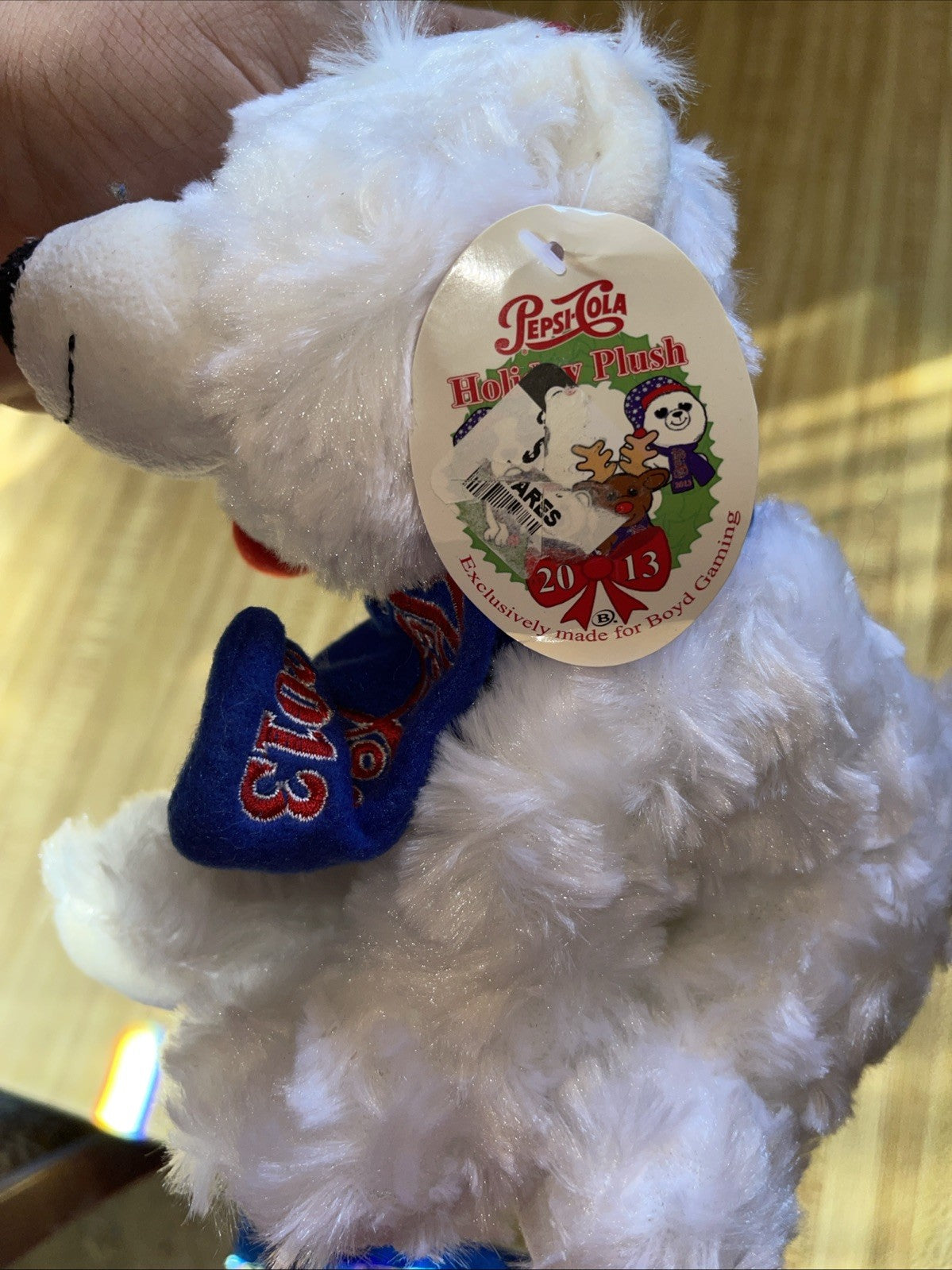 2013 Pepsi Cola Boyds Gaming Plush Seal Fiesta 10" Long Hat & Scarf