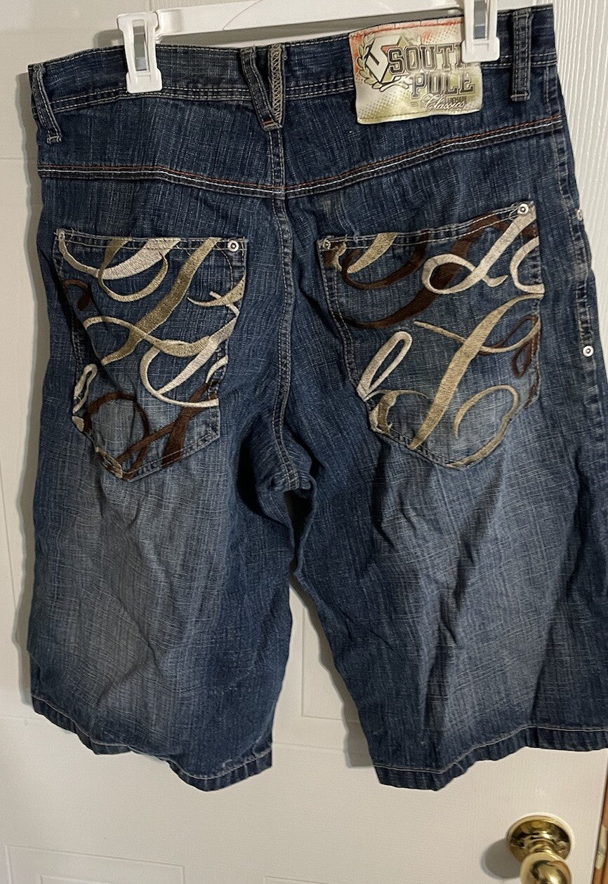 Southpole Jorts 34 Y2K Hiphop Streetwear