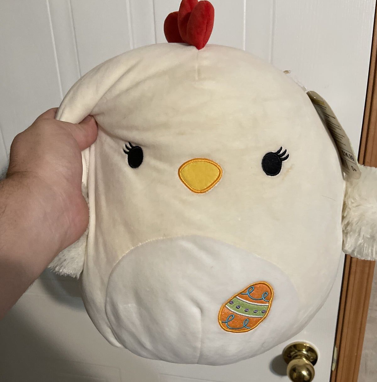 Squishmallow 12" Aimee chick w/ egg Easter NWT 2021 New plush kellytoy USA toy